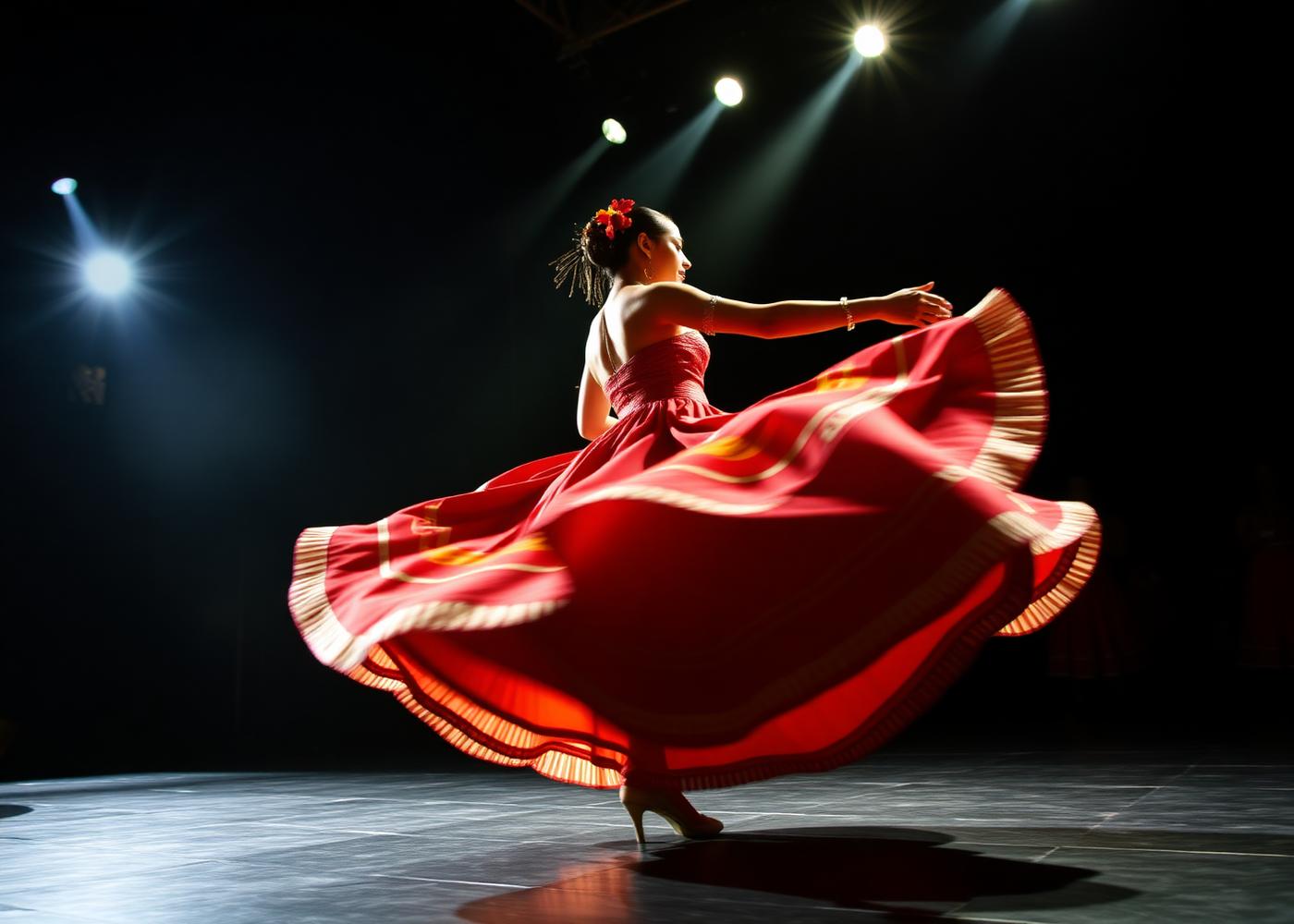 Folklorico dancer